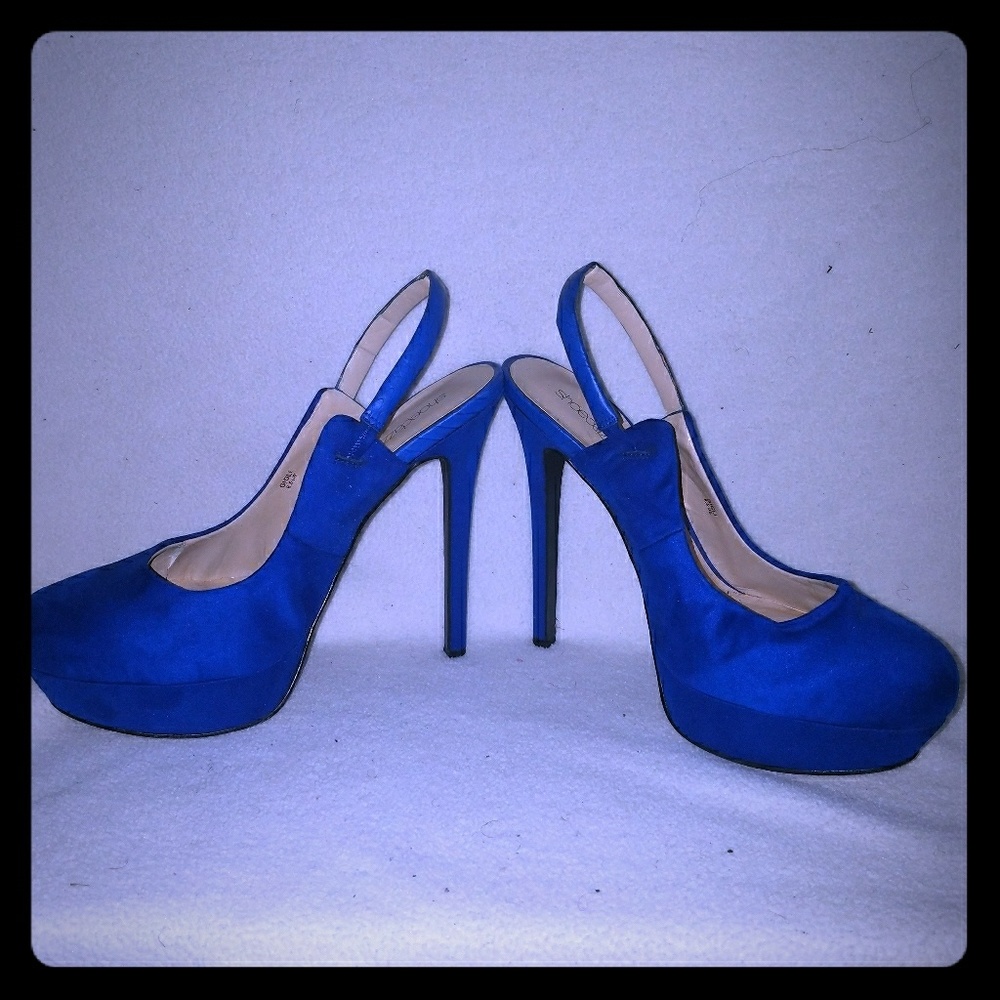 Cobalt Blue Heels